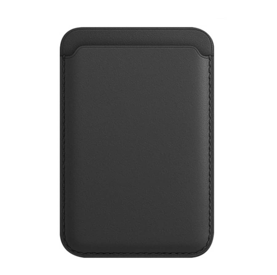 Porte-cartes en cuir avec MagSafe pour iPhone 12/mini/Pro/Max – iPhoShop