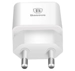 Chargeur rapide intelligent de voyage - Baseus - Blanc (2.1A)