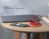 Câble Baseus USB-C vers Lightning avec Charge Rapide 1 et 2 m