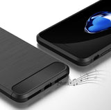 Coque Ultra Carbon Flex pour iPhone XS/Max/XR/8/7/6S/6 (Plus)