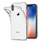 Coque Originale en gel ultra fine transparente pour iPhone XS/Max/XR/X/6/6S Plus