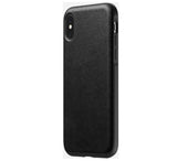 Nomad Rugged - Coque en cuir pour iPhone XS Max - Noir