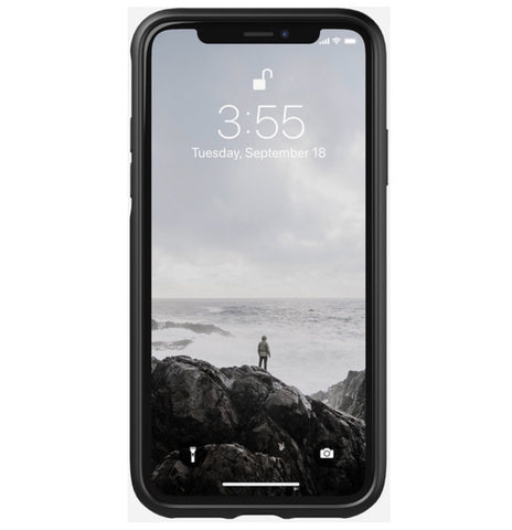 Nomad Rugged - Coque en cuir pour iPhone XS Max - Noir
