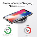 Spigen Essential F306W Chargeur Rapide sans Fil 7.5W