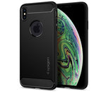 Coque Spigen Rugged Armor pour iPhone XS Max - Noir