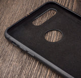 Coque iPhone 7 Plus Qialino en cuir véritable - Noir