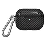 Coque style Carbon pour AirPods Pro (2019) + mousqueton offert