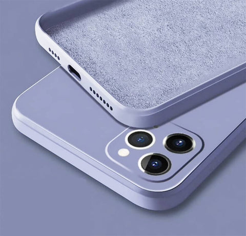 Coque Luxe Silicone/Microfibre pour iPhone 12/mini/12 Pro/12 Pro Max –  iPhoShop
