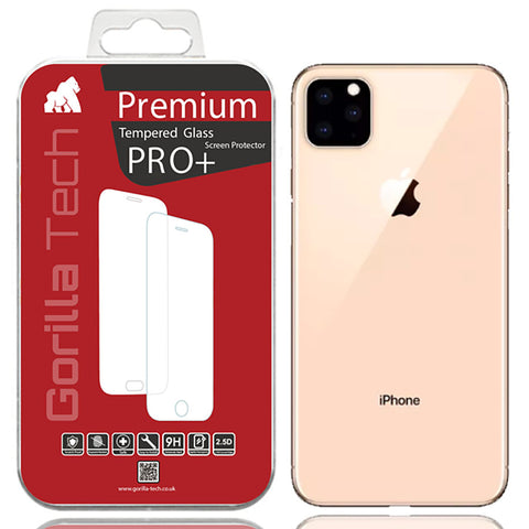 Mobigear Premium - Apple iPhone 11 Pro Verre trempé Protection d'écran  Anti-Glare - Compatible Coque - Noir 11-8110448-2 